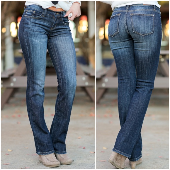 ✨LAST ONE✨Dark Denim Bootcut Jeans - Picture 4 of 5